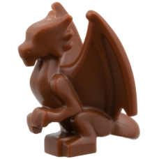 Nagyítás: LEGO sárkány bébi (csokisárkány), vörösesbarna (5829) - Bütyökbazár Eredeti, új LEGO sárkány bébi (csokisárkány), vörösesbarna (5829) - karakteres állat figura a gyűjteményedbe