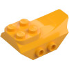 LEGO kocka 4x2 szárnnyal oldalán 2-2db bütyökkel, világos narancssárga (79897)