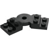 LEGO lapos elem 2x6x2/3 45°-ban elforgatva, fekete (79846)
