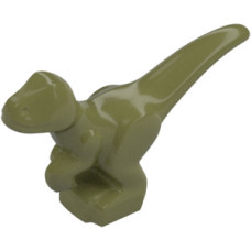 LEGO dinoszaurusz bébi minta nélkül, olajzöld (37829) LEGO dinoszaurusz bébi minta nélkül, olajzöld (37829)