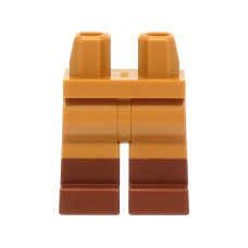 LEGO láb csizma mintával, középsötét testszínű-vörösesbarna (77601) LEGO láb csizma mintával, középsötét testszínű-vörösesbarna (77601)