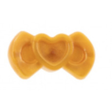 LEGO masni középen szívvel, gyöngyház arany (92355c) LEGO masni középen szívvel, gyöngyház arany (92355c)