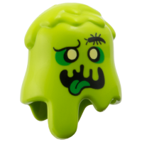 LEGO nyálkaszörny-fej maszk, lime (77181)