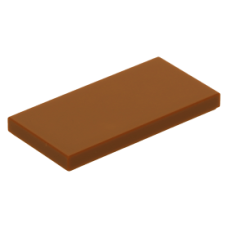 LEGO csempe 2x4, sötét narancssárga (87079) LEGO csempe 2x4, sötét narancssárga (87079)