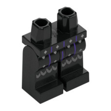 LEGO láb lovag ruha mintával, fekete (112483) LEGO láb lovag ruha mintával, fekete (112483)