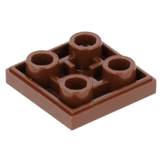 LEGO csempe 2x2 alul négy bütyökkel, vörösesbarna (11203) LEGO csempe 2x2 alul négy bütyökkel, vörösesbarna (11203)