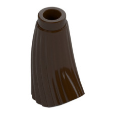LEGO seprűfej sörte, sötétbarna (90826)