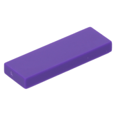 LEGO csempe 1x3, sötétlila (63864) LEGO csempe 1x3, sötétlila (63864)