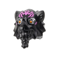 LEGO maszk tigris maszk mintás, fekete (102885) LEGO maszk tigris maszk mintás, fekete (102885)