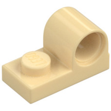 Eredeti, új LEGO lapos elem 1x2 tetején pin csatlakozóval, világos narancssárga (11458) - nélkülözhetetlen építőelem, alkatrész