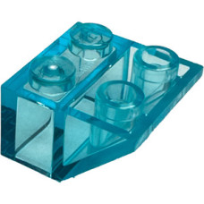 LEGO tetőelem fordított 45°-os 2x2, átlátszó világoskék (7261)