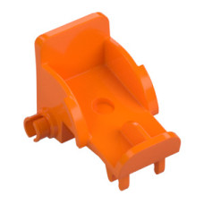 LEGO kerekesszékváz kerekek nélkül, narancssárga (2135)