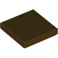 LEGO csempe 2x2, sötétbarna (3068b)