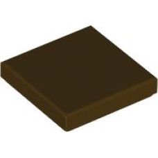 LEGO csempe 2x2, sötétbarna (3068b)