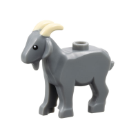 LEGO kecske, sötétszürke (109167)
