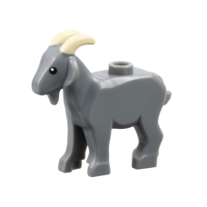 Eredeti, új LEGO kecske, sötétszürke (109167) - karakteres állat figura a gyűjteményedbe