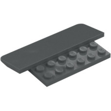 LEGO tetőelem/rámpa 8×5×2/3, sötétszürke (75539)