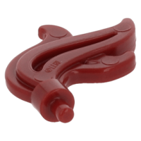 LEGO toll sisakdísz, sötétpiros (64647)