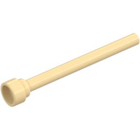 LEGO antenna 1×4 csapott tetővel, sárgásbarna (3957)