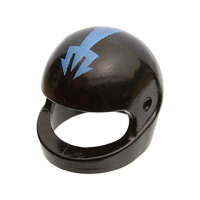 LEGO bukósisak mintával, fekete (58464)