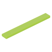LEGO csempe 1×8, lime (4162)