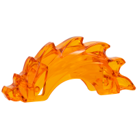 LEGO sárkánypörgő energiahatás, átlátszó narancssárga (5435)