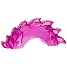 LEGO sárkánypörgő energiahatás, átlátszó sötét rózsaszín (5435)