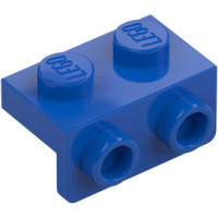 LEGO fordító elem 1×2 - 1×2, kék (99781)