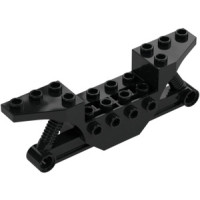 LEGO járműalap 2×10 4db pin csatlakozóval, fekete (70682)