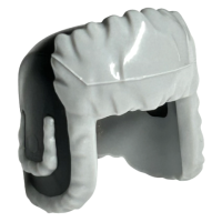 LEGO sapka szőrmés, fekete-világosszürke (36933)