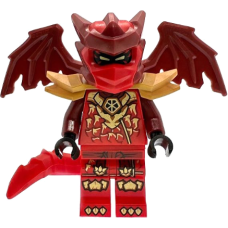 Eredeti, új LEGO Ninjago Kai Sárkány minifigura 71863  (njo1048) gyűjtői darab