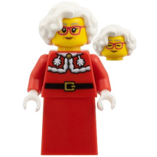 LEGO City Mikulás asszony minifigura 60475 (hol376)