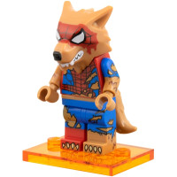 LEGO Peter Parker / Vérfarkas Pókember minifigura minden kiegészítővel 71050 (colspi-12)