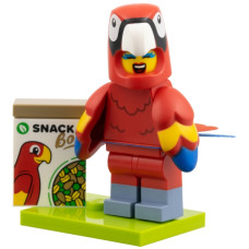 LEGO Papagáj jelmezes minifigura minden kiegészítővel 71051 (col28-12)