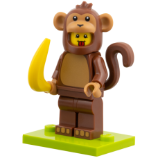 LEGO Majom jelmezes minifigura minden kiegészítővel 71051 (col28-4)