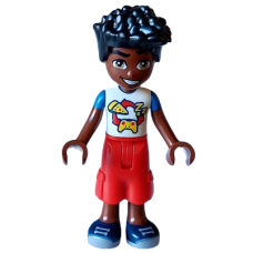 LEGO Friends Zac minifigura 41755 (frnd0605) --- Debrecenben raktáron!