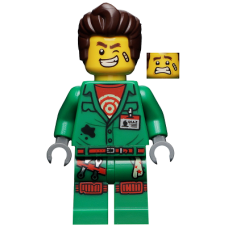 LEGO Hidden Side Douglas Elton minifigura 70418 (hs005)
