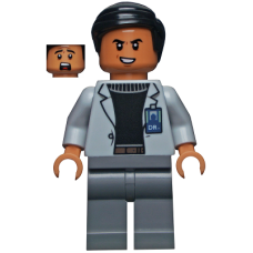 LEGO Jurassic World Dr. Wu minifigura 75939 (jw068)