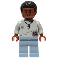 LEGO Jurassic World Darius Bowman minifigura 76963 (jw119)