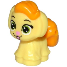 LEGO kutya kölyökkutya (Daisy), világossárga (24668)