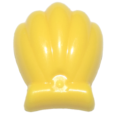 LEGO kagylóhéj kisméretű (Friends), sárga (49595d)