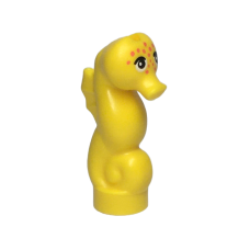 Eredeti, új LEGO csikóhal, sárga (103420) - karakteres állat figura a gyűjteményedbe