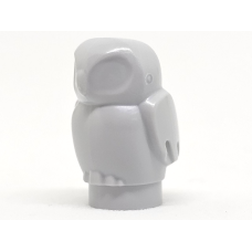 Eredeti, új LEGO madár bagoly kisméretű, világosszürke (3753) - karakteres állat figura a gyűjteményedbe