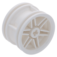 LEGO kerék/kerékbelső Ø 30.4mm x 20mm, fehér (56145)