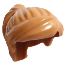 LEGO női haj, középsötét testszínű (87990)