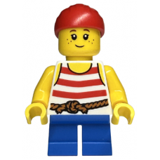 LEGO City matróz leány gyermek minifigura 40589 (twn463)
