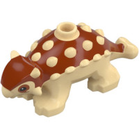 LEGO dinoszaurusz Ankiloszaurusz bébi, sárgásbarna-sötét narancssárga (106408)