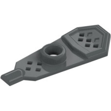 LEGO hótalp, sötétszürke (11187)
