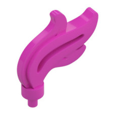 LEGO toll sisakdísz, sötét rózsaszín (64647)