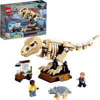 LEGO Jurassic World T-Rex dinoszaurusz őskövület kiállítás készlet 76940